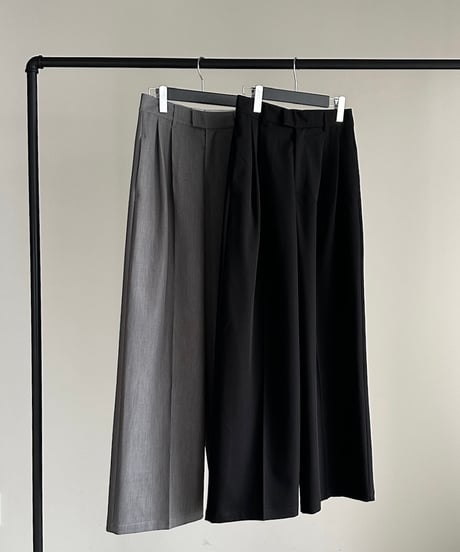 【FINE】straight-leg trousers/2color/3size