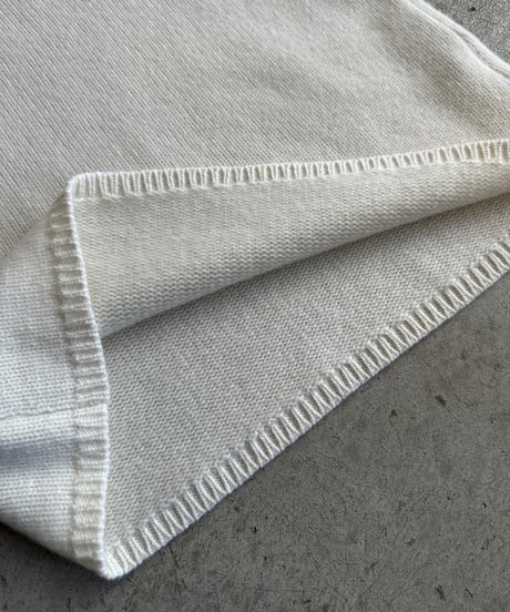【FINE】wool U neck vest/2color