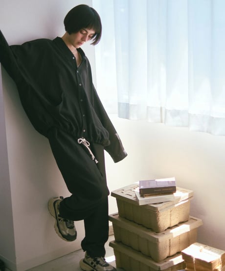 drawstring smooth shirt（セットアップ対応）