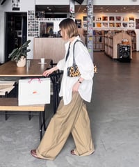 wide chino slacks/3size/3color