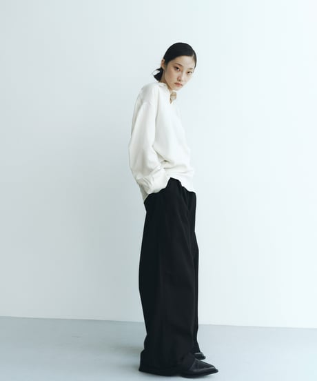 【FINE】roll up wide slacks