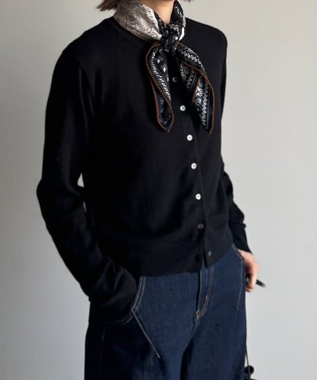 wool compact cardigan/3color
