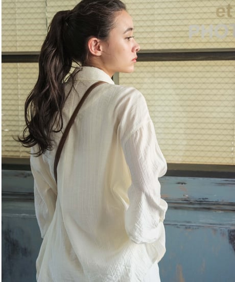 【setup対応】washer sheer shirt jacket / washer sheer pants
