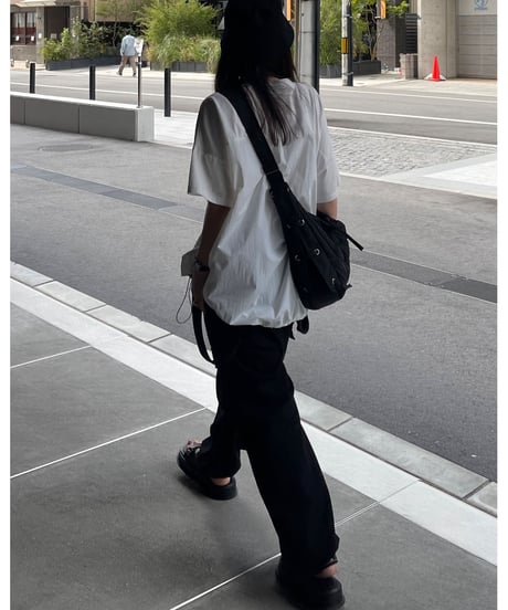 cargo pants with suspenders/2color