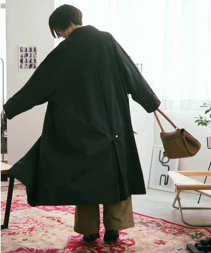 soutien collar coat - long/3color | F A S H I R U