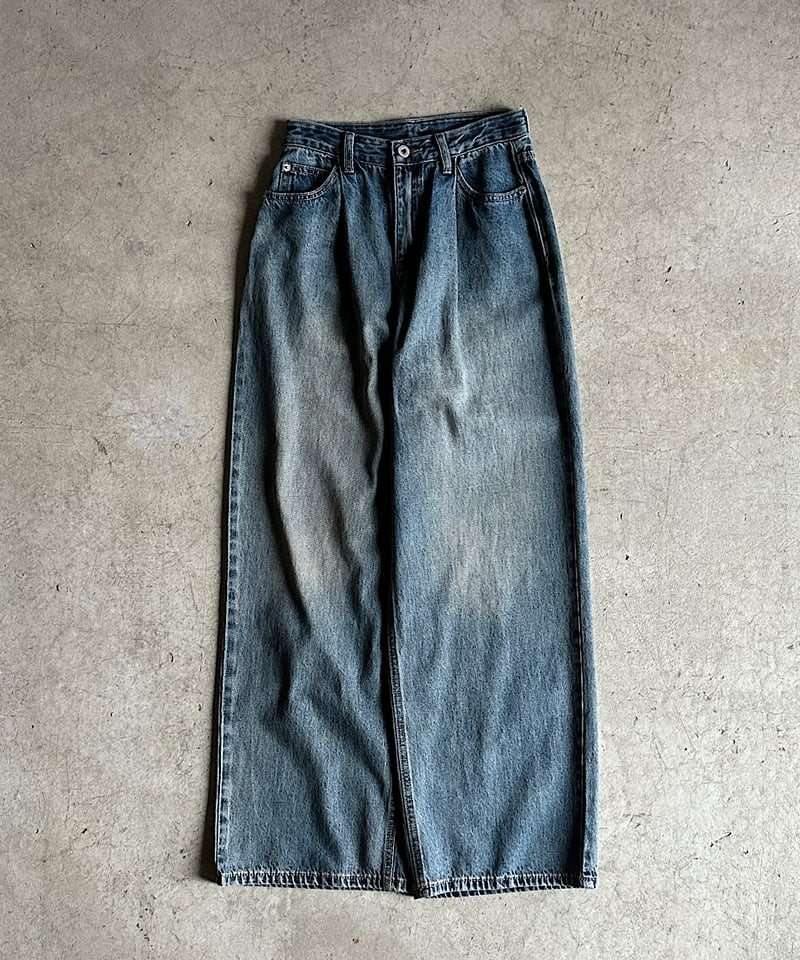 used denim tuck pants/2size/2colors | F A S H I