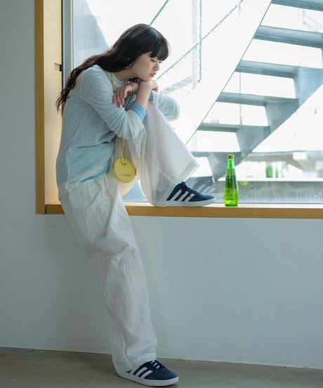 loose gloss shaka pants/3color