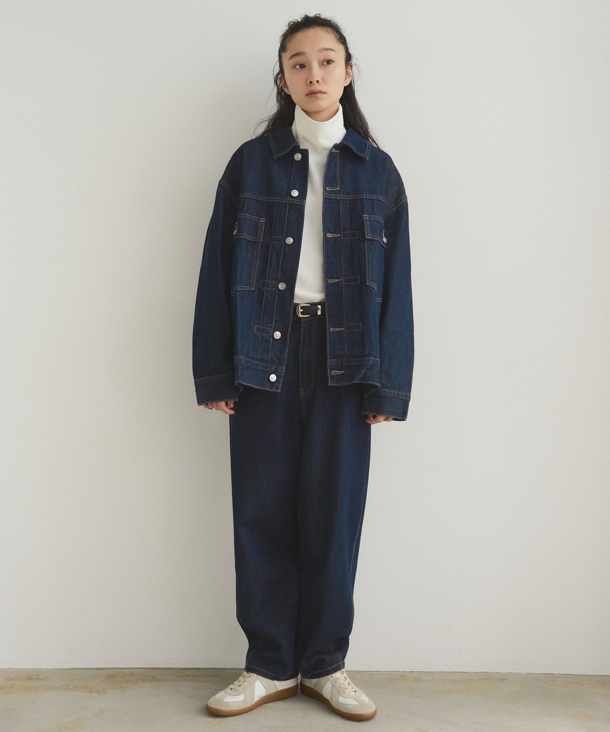 oversized denim jacket/2color（setup対応） | F A S  