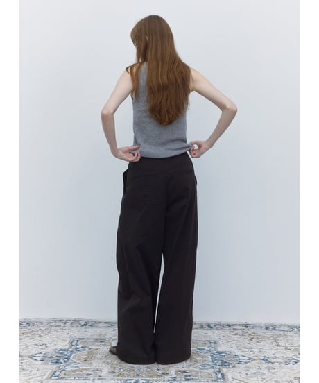 transform tuck pants/2color/3size（セットアップ対応）