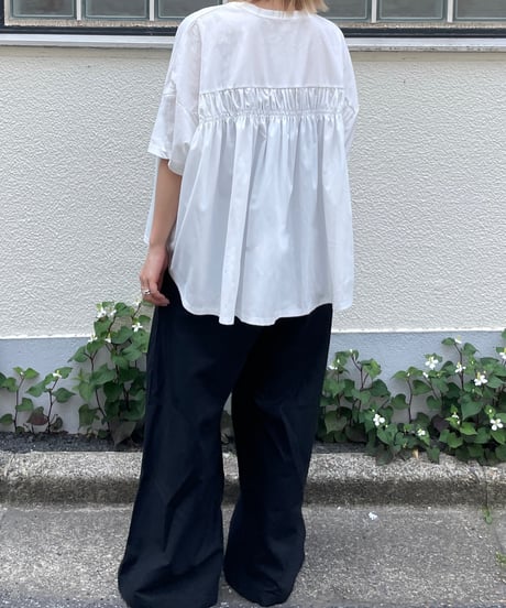 layered jersey dolman top
