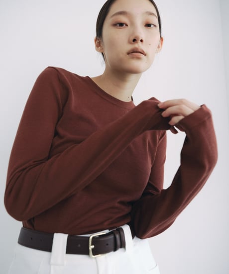 【FINE】basic long cut sew/4color
