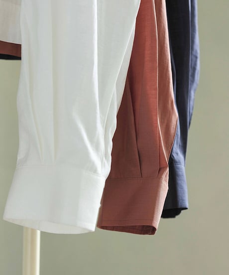 cropped over shirt / 3color