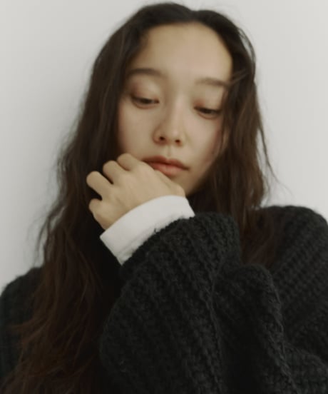 cocoon bulky rib knit/2color