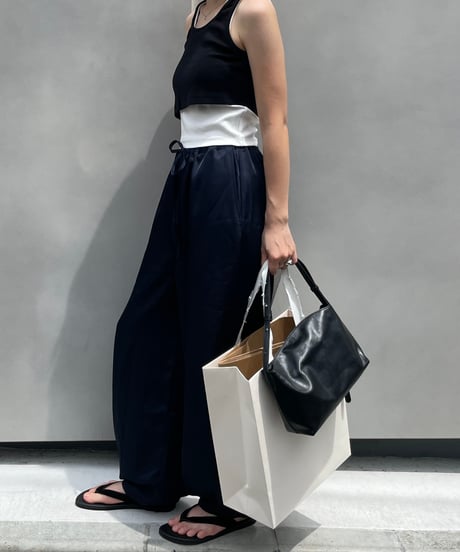 bicolor layered tank top