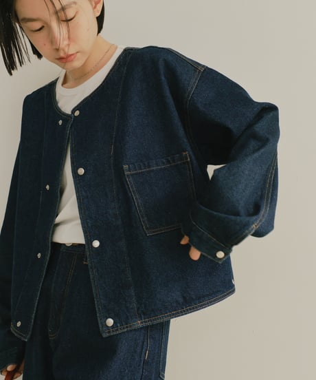 denim setup/2color/2size