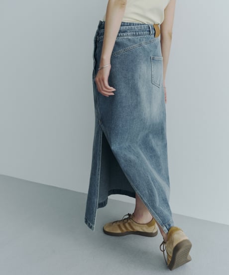 【FINE】twist waist denimt skirt / 3size
