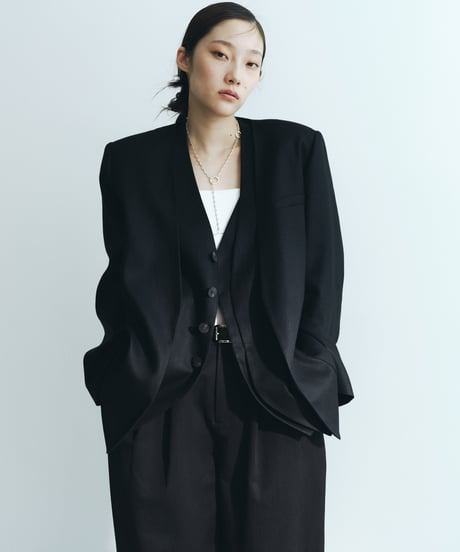 【FINE】tencel colorless jacket＜送料無料＞