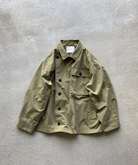 stand collar coverall/3color