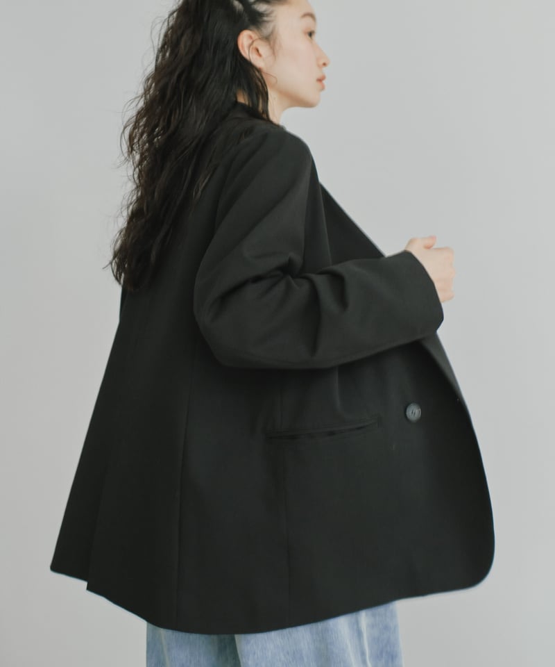 fashiru ジャケット twill double jacket/2color | F A S H I R U