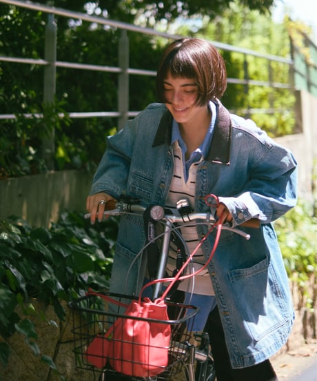 fashiru oversized denim jacket ネイビー oversized denim jacket/2color（setup対応） | F A S