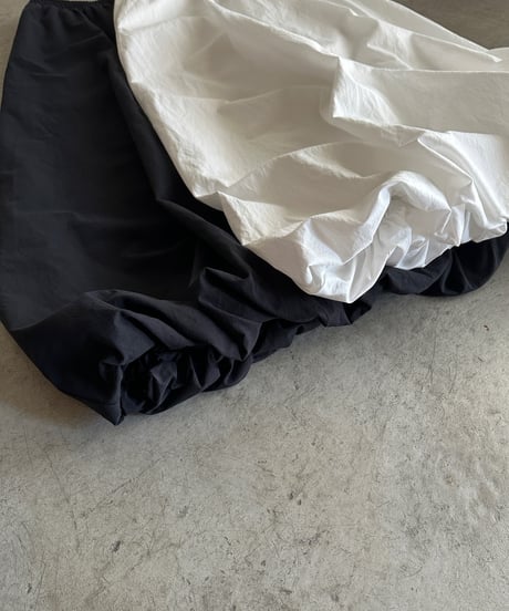 cotton balloon skirt/2color