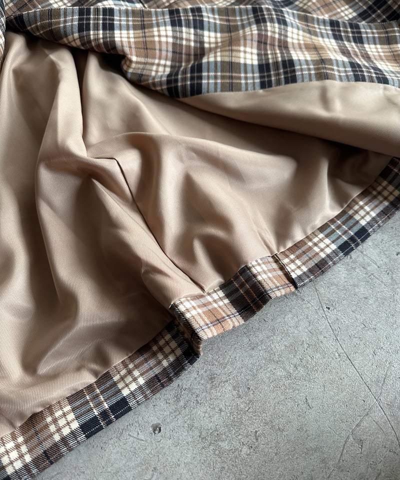 check soutien collar coat | F A S H I R U