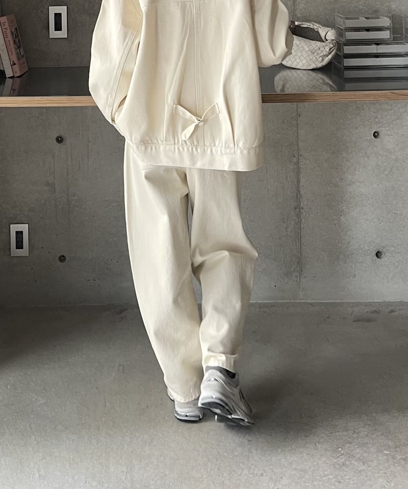 curve denim pants/2color/2size（setup対応） | F A S