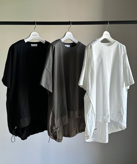 back switching drawst pullover/3color