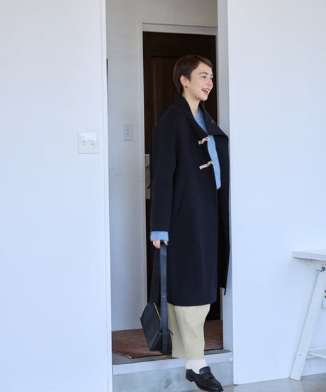 ＜予約販売＞duffle wool long coat
