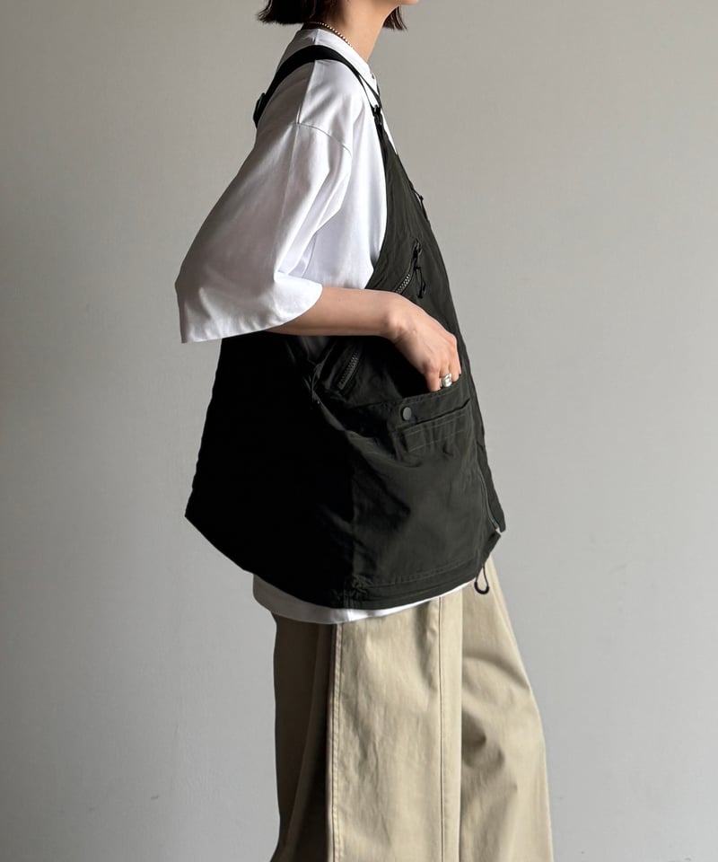 2way fishing nylon vest/2color | F A S H I R U