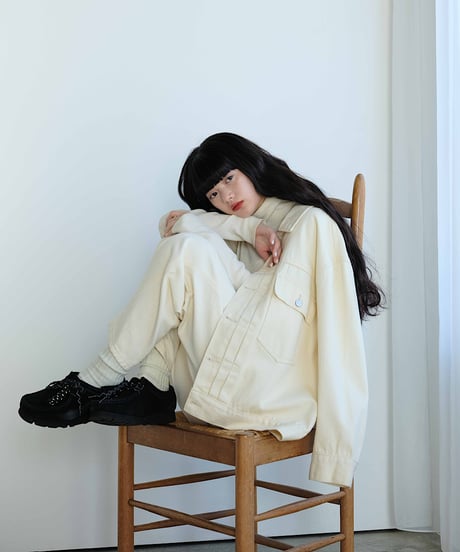 oversized denim jacket/2color（setup対応）