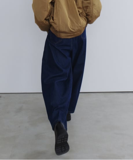 wide tapered denim / 2color / 3size