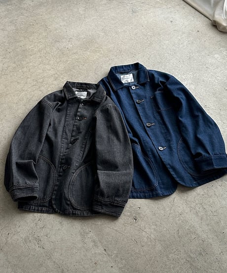 denim coveralls/2color