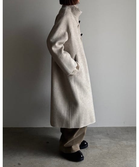 ＜予約販売＞duffle wool long coat