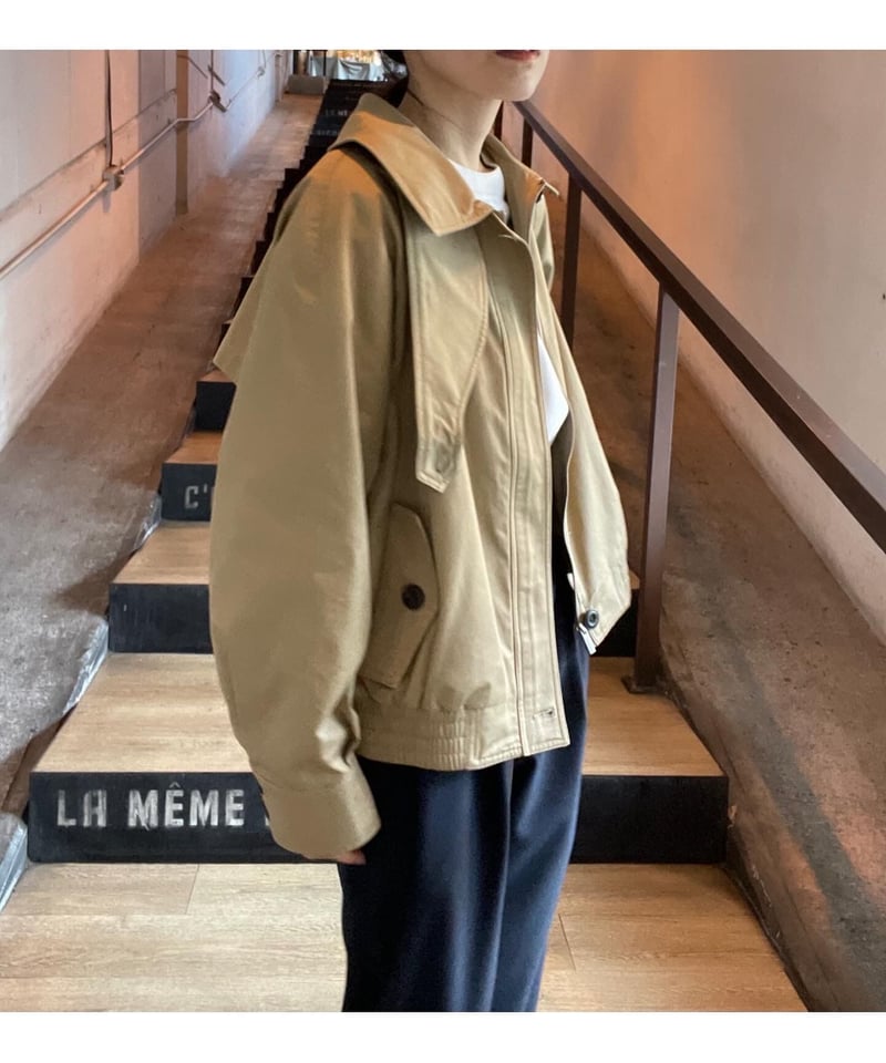 short trench blouson | F A S H I R U short trench blouson | F A S H I R U