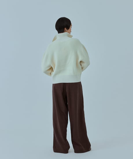 【FINE】skipper wool knit/2color