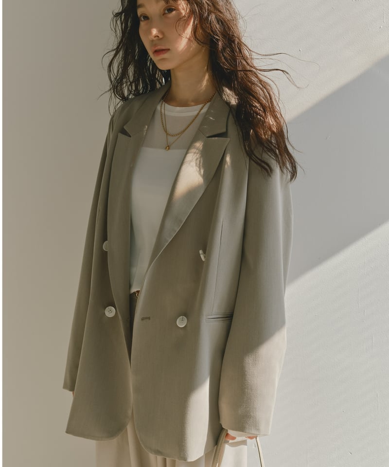 ジャケット・アウター twill double jacket/ FASHIRU twill double jacket/2color | F A S H I R U