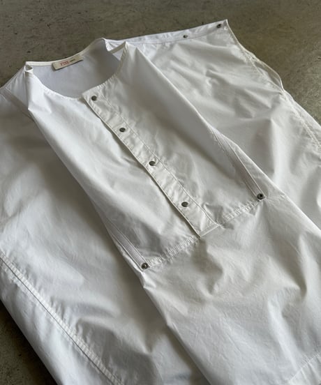 【FINE】square flap blouse