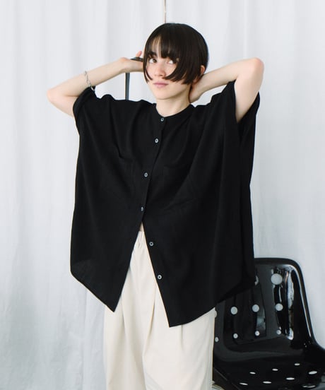 relaxed dolman shirt / 2color