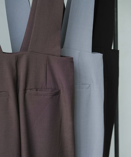 salopette wide pants/3color