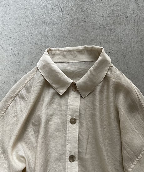 soft sheer blouse/2color