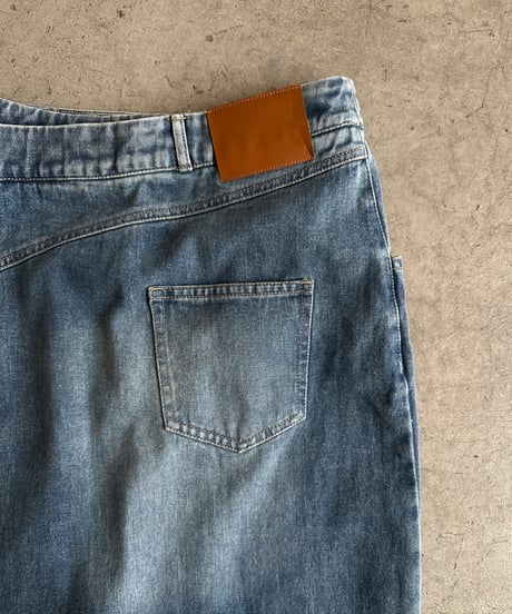 【FINE】twist waist denimt skirt / 3size