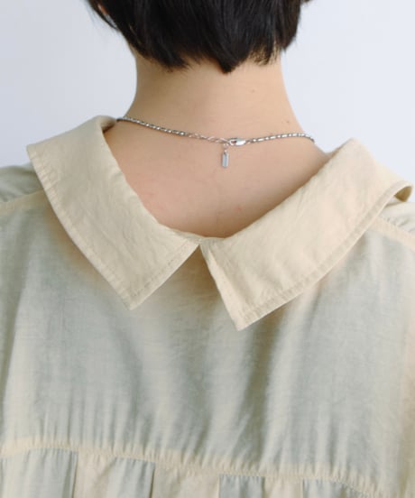 sheer relaxed shirt / 2color