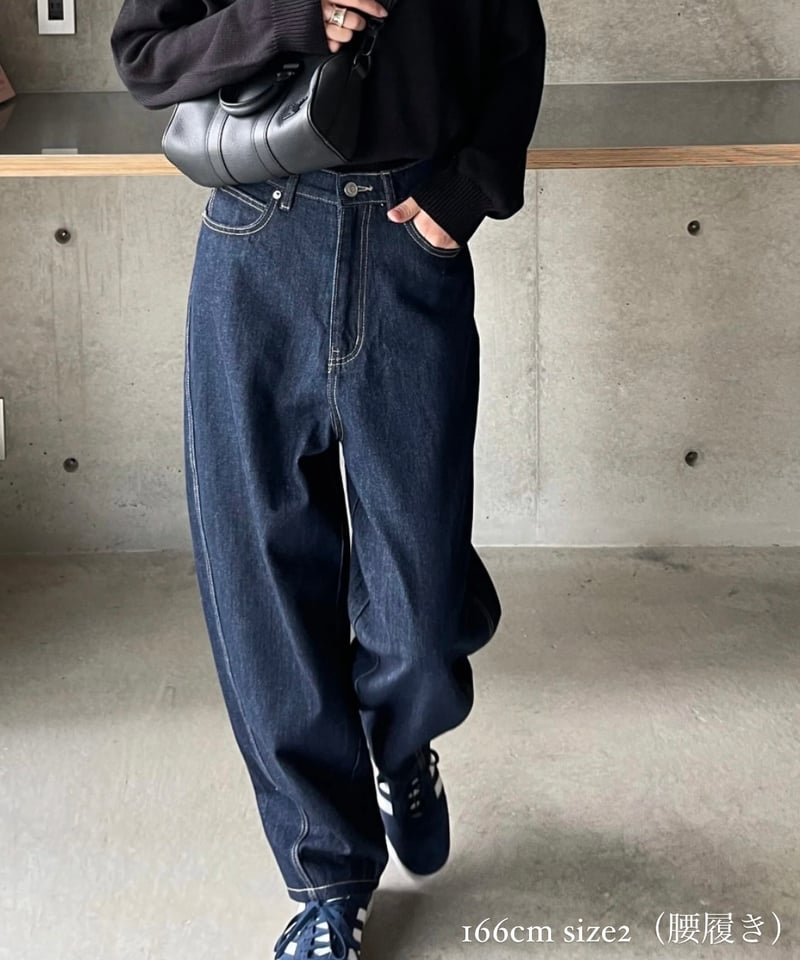 curve denim pants/2color/2size(setup対応) | F A S curve denim pants/2color/2size(setup対応) | F A S