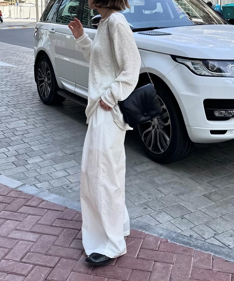 loose gloss shaka pants/3color | F A S H I R U