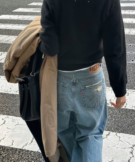 ［FASHIRU × EDWIN］vintage wide straight denim(Japan made)/3size/2color
