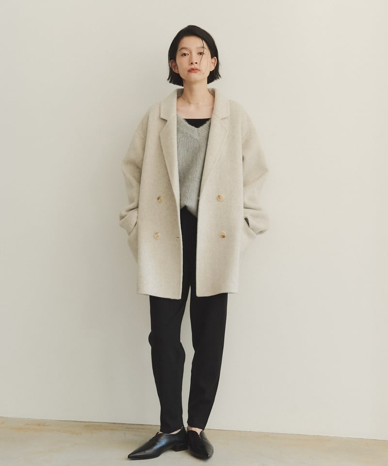UNOF layered knit tops ふじあみ