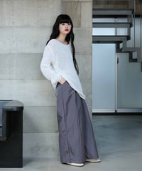 loose mesh knit / 2color