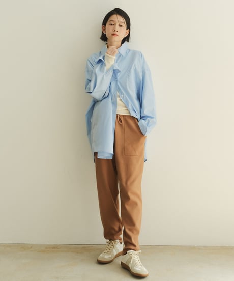 knit track pants　4color/2size