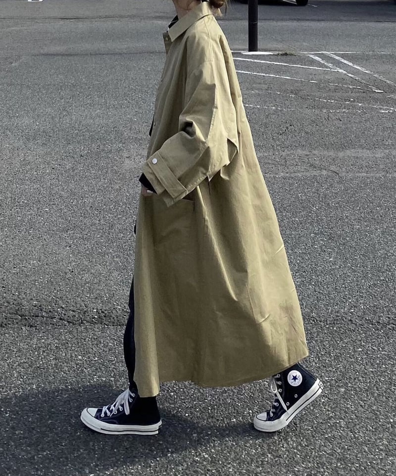 soutien collar coat-long-/3colors | F A S H I R U soutien collar coat-long-/3colors | F A S H I R U